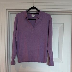 J. Crew Women's Lavender Blouse
